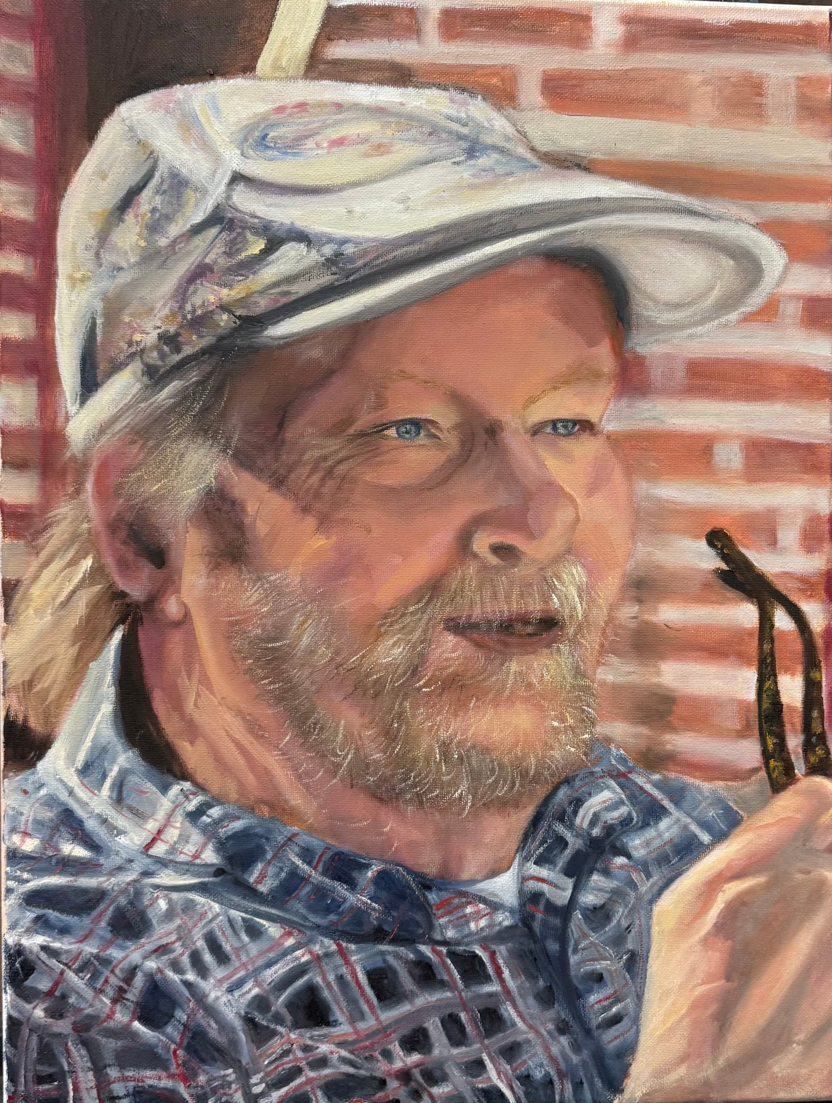 portrait in oil
